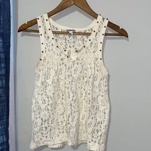 Express Lace Tank Top Size X Small
